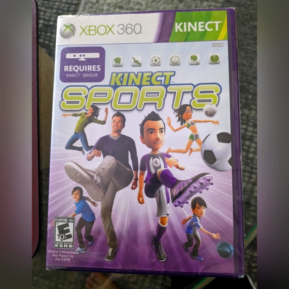 New Kinect Sports XBOX 360 Video Game Boxing Bowling Soccer Volleyball Track